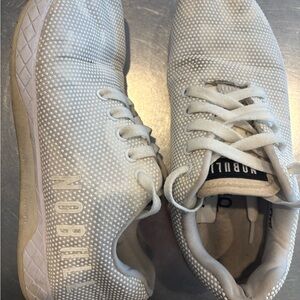 NOBULL Just The Horns White Camo Training Sneakers Size 8 Women’s
